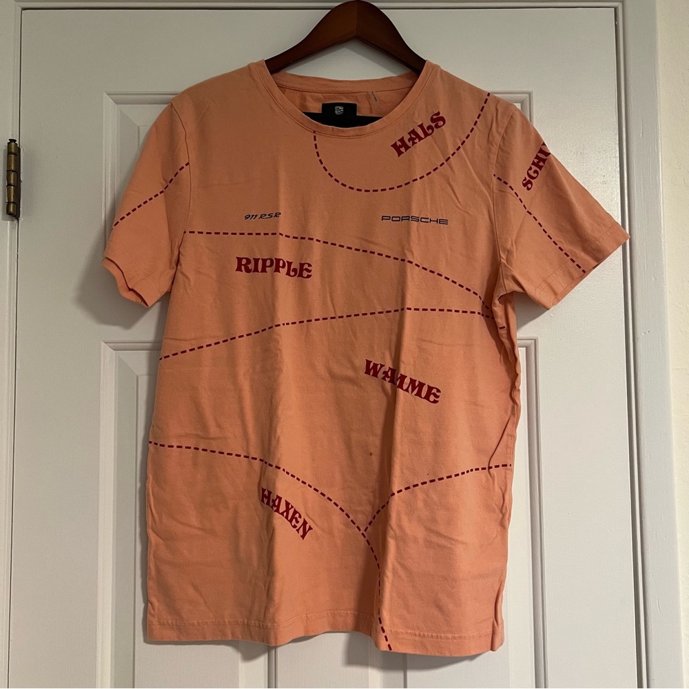 Porsche Pink Pig 911 RSR T-Shirt, Men’s Medium, Worn Once